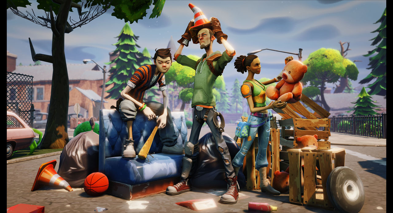 Fortnite成为首款虚幻4引擎打造游戏登录PC平台