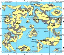 3ds勇者斗恶龙7世界地图【标明村镇 洞 塔等】