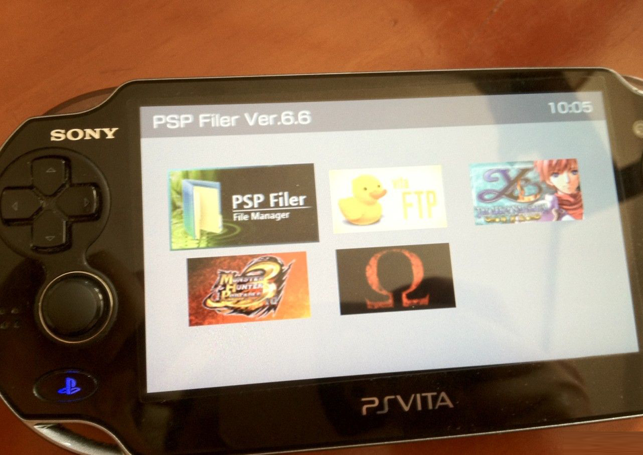 PSV玩PSP破解游戏图文教程及必要软件下载