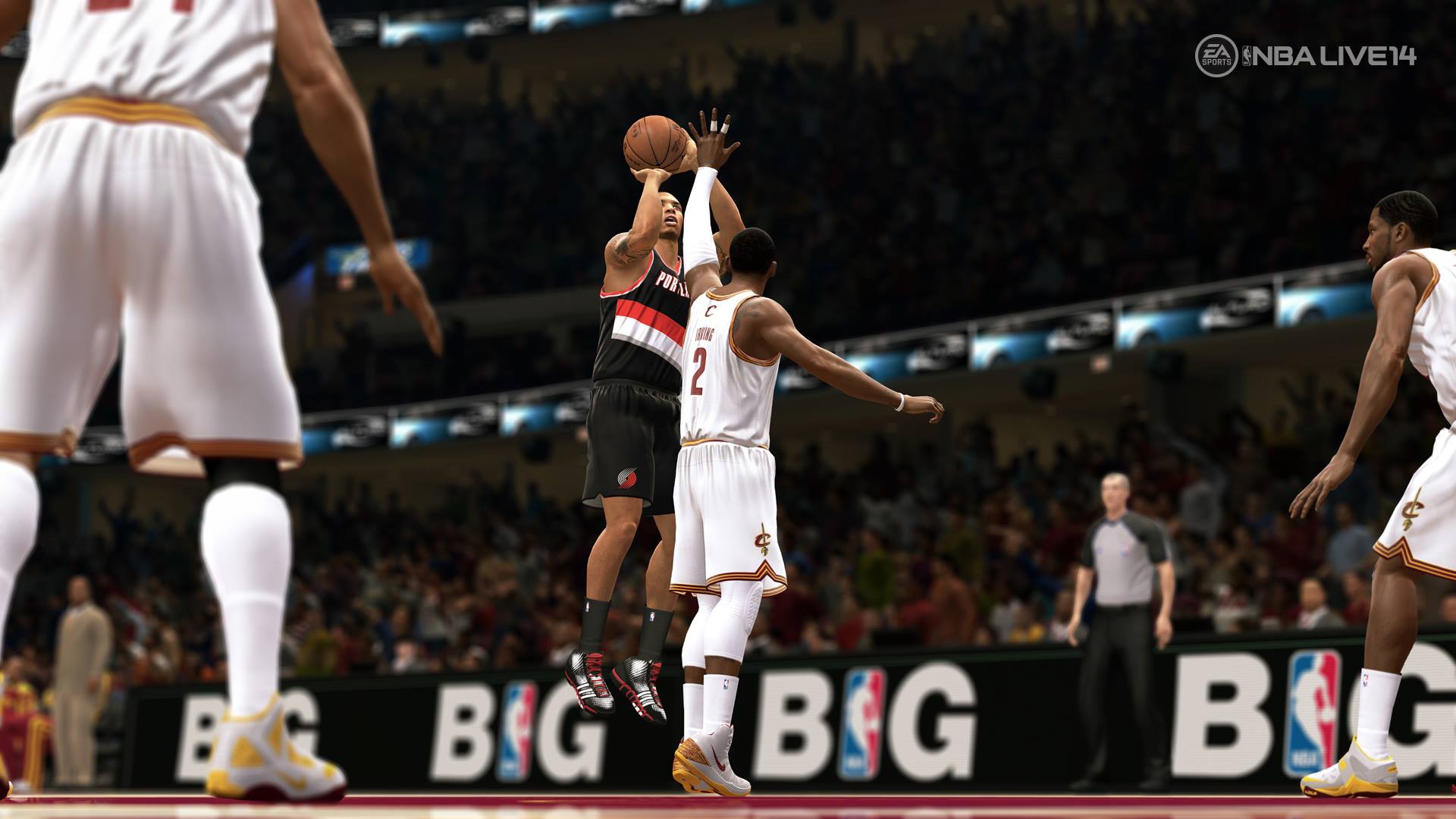 《NBA Live 2014》PS4及Xbox One版11月19日发售:首张截图放出