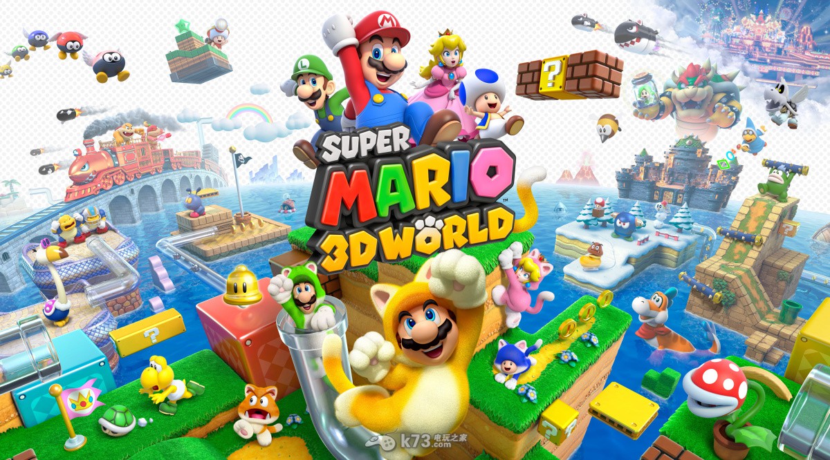 《超级马里奥3d世界》助WiiU销量增长340%_