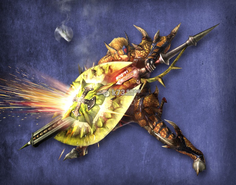 怪物猎人4g全盾斧属性实用度分析 _k73电玩之家